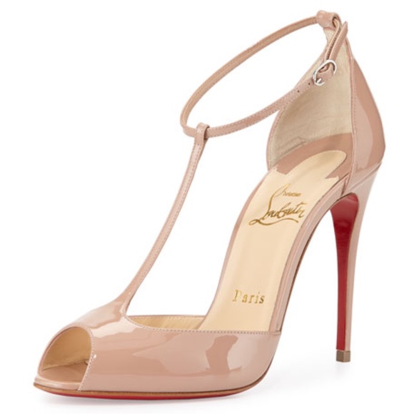 louboutin t strap heels
